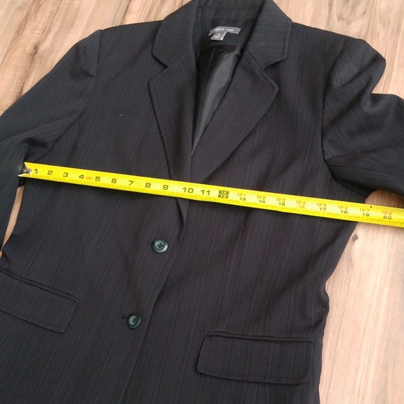 apt.9 Dark Gray Color Blazer Size 10 - Picture 10 of 12